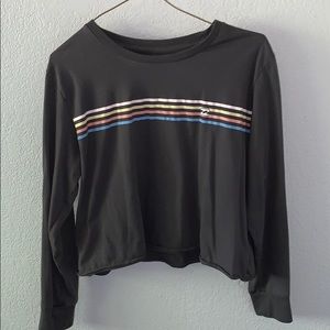 Billabong long sleeve cropped T shirt